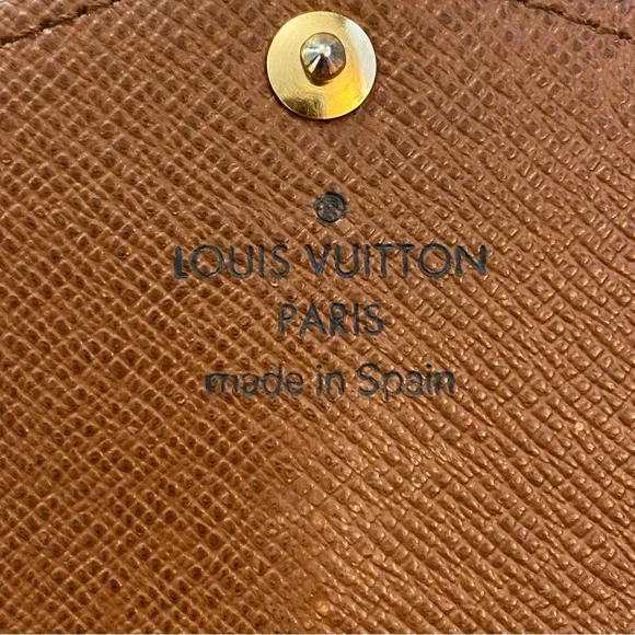 π Louis Vuitton Sarah Long Wallet Authentic - Picture 6 of 14